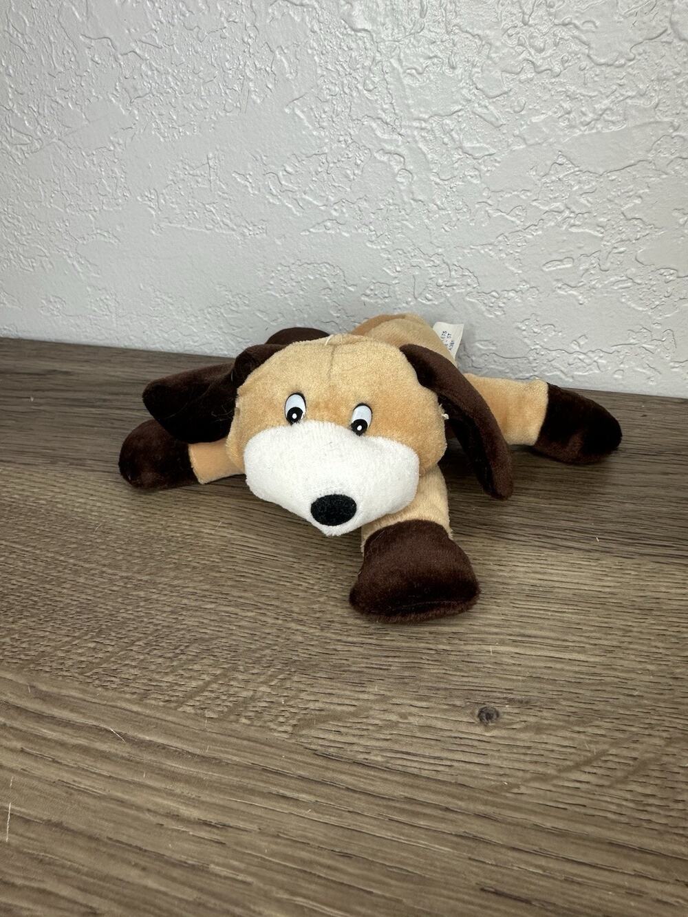 Brown Floppy Mini Bean Bag Plush Dog Dandee International Miniature Small